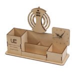 unique wooden desk organiser