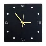 wooden wall clock