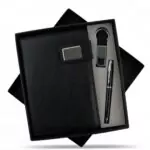 Diary Pen Keychain Set Black